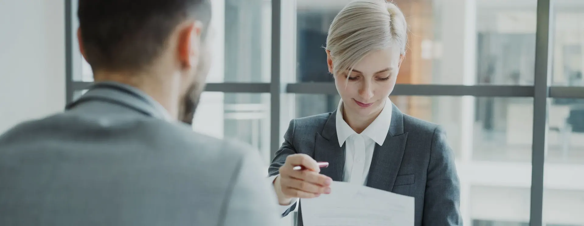 Entrepreneurs consulting on a legal entity structure before registration