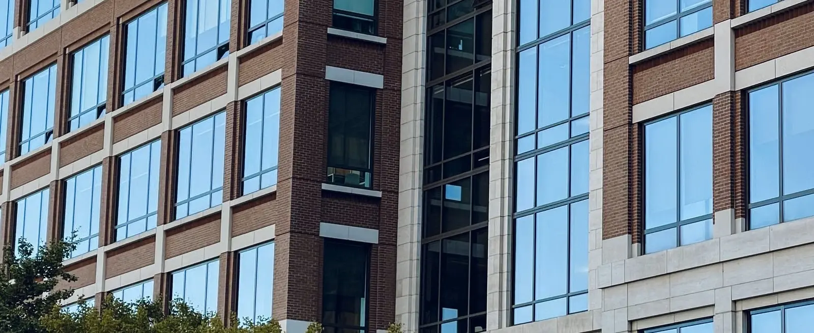 Office building used to illustrate a change of registered business address