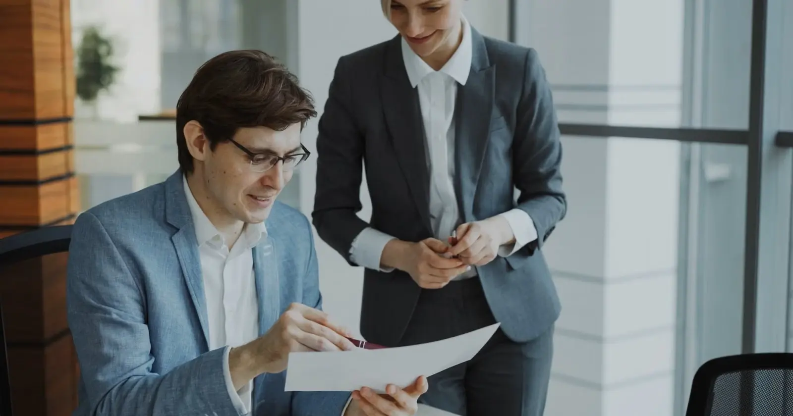 Business owner consulting a specialist about company dissolution and liquidation in Thailand